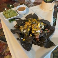 Nachos—excellent   at Santa Fe Oxygen and Healing Bar Apothecary in Santa Fe