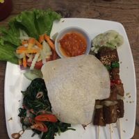 Sate Tahu Tempe at ViaVia in Yogyakarta