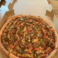 Plant-based Sinister  at Hell Pizza in Whangarei
