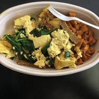 Tofu Scramble at Fitfuel Cafe in Canton