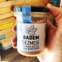 Almond butter  at Veganevden in Istanbul