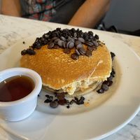 Vegan pancakes with Oreos and dark chocolate drops   at POG - Bachelor's Walk in Dublin