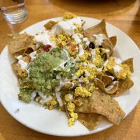 Chilaqueles  at Sage Regenerative Kitchen in Pasadena