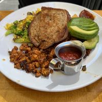 All-American scramble   at Sage Regenerative Kitchen in Pasadena