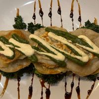 Butternut squash “ravioli"  at Sage Regenerative Kitchen in Pasadena