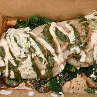 Butternut squash ravioli - big miss because of the cilantro drizzle ☹️  at Sage Regenerative Kitchen in Pasadena