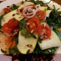 Vegan wrap at Loes in Papendrecht