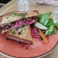 Delicious sandwich at My Goodness in Cork