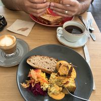 Potato “ omelette"  at My Goodness in Cork