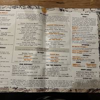 Menu highlighted vegan   at Dosa Kitchen in Newcastle Upon Tyne