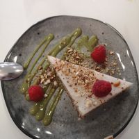 Tartelette aux fruits at Aujourd'hui Demain Cafe in Paris
