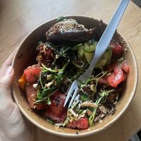   at Aujourd'hui Demain Cafe in Paris