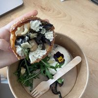   at Aujourd'hui Demain Cafe in Paris