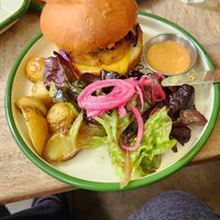  at Aujourd'hui Demain Cafe in Paris