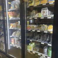 Vegan cheeses  at Aujourd'hui Demain Cafe in Paris