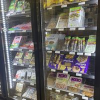 Vegan meat   at Aujourd'hui Demain Cafe in Paris