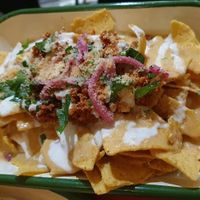 Nachos at Aujourd'hui Demain Cafe in Paris