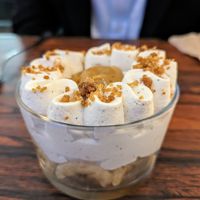 Bannoffee Pie at Aujourd'hui Demain Cafe in Paris