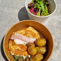  at Aujourd'hui Demain Cafe in Paris