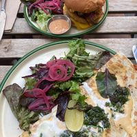 Quesadilla  at Aujourd'hui Demain Cafe in Paris