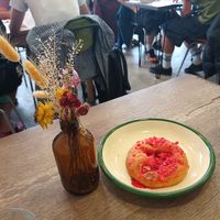 Pretty at Aujourd'hui Demain Cafe in Paris