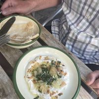   at Aujourd'hui Demain Cafe in Paris