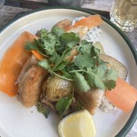   at Aujourd'hui Demain Cafe in Paris