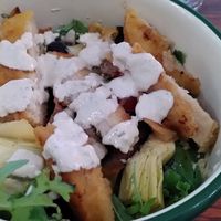 Salade Kaesar at Aujourd'hui Demain Cafe in Paris