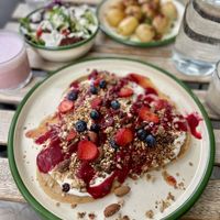   at Aujourd'hui Demain Cafe in Paris