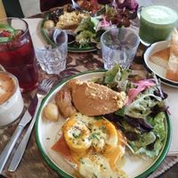  at Aujourd'hui Demain Cafe in Paris