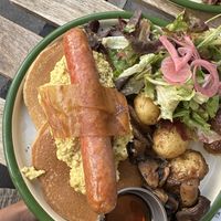   at Aujourd'hui Demain Cafe in Paris