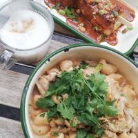  at Aujourd'hui Demain Cafe in Paris