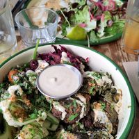  at Aujourd'hui Demain Cafe in Paris