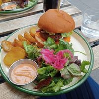  at Aujourd'hui Demain Cafe in Paris