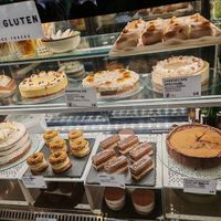Pastries at Aujourd'hui Demain Cafe in Paris