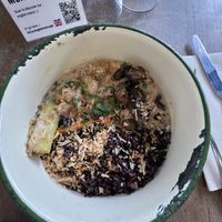   at Aujourd'hui Demain Cafe in Paris