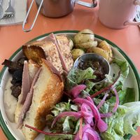   at Aujourd'hui Demain Cafe in Paris