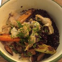  at Aujourd'hui Demain Cafe in Paris