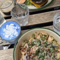  at Aujourd'hui Demain Cafe in Paris