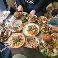  at Aujourd'hui Demain Cafe in Paris