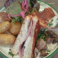  at Aujourd'hui Demain Cafe in Paris