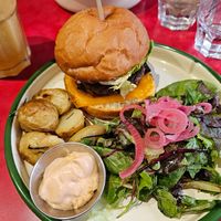  at Aujourd'hui Demain Cafe in Paris