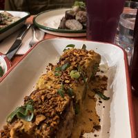 Brochette Tofu Tikka Masala  at Aujourd'hui Demain Cafe in Paris