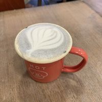   at Aujourd'hui Demain Cafe in Paris