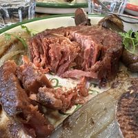 Filet très mi Gon  at Aujourd'hui Demain Cafe in Paris