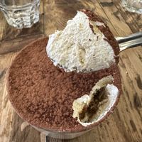 Tiramisú  at Aujourd'hui Demain Cafe in Paris