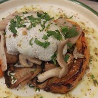 No mozzarella pumpkin at Aujourd'hui Demain Cafe in Paris