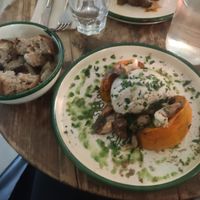  at Aujourd'hui Demain Cafe in Paris