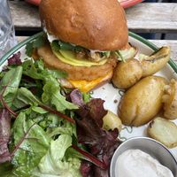   at Aujourd'hui Demain Cafe in Paris