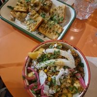  at Aujourd'hui Demain Cafe in Paris